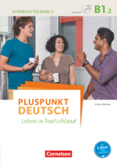 Pluspunkt Deutsch NEU B1/2 Kursbuch mit Video-DVD - фото обкладинки книги