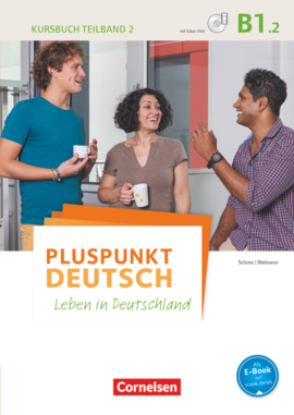 Pluspunkt Deutsch NEU B1/2 Kursbuch mit Video-DVD - фото книги