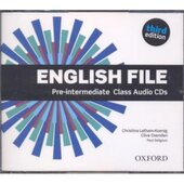 Посібник "English File 3rd Edition Intermediate: Class Audio CDs (аудіодиск)" Clive Oxenden - фото обкладинки книги