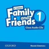 Посібник "Family and Friends 2nd Edition 1: Class Audio CDs (2) (аудіодиск)" Jenny Quintana - фото обкладинки книги