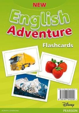 Посібник "New English Adventure 1 Flashcards (картки)" - фото книги