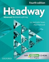 Посібник "New Headway 4th Edition Advanced: Workbook - фото обкладинки книги