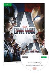 PR Marvel 3 - Captain America: Civil War + Audio CD (посібник) - фото обкладинки книги