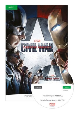 PR Marvel 3 - Captain America: Civil War + Audio CD (посібник) - фото книги