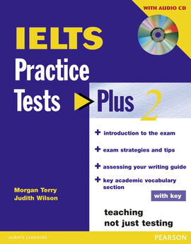 Practice Tests Plus IELTS Level 2 Student's book with key+CD (підручник+аудіодиск) - фото книги