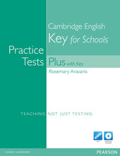 Practice Tests Plus KET for Schools with Key with Multi-ROM and Audio CD Pack - фото обкладинки книги
