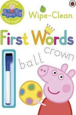 Practise with Peppa: Wipe-Clean First Words - фото книги