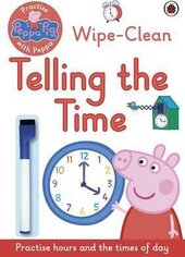 Practise with Peppa: Wipe-Clean Telling the Time - фото обкладинки книги