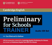 Preliminary for Schools Trainer Audio CDs (3) - фото обкладинки книги