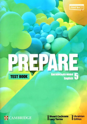 Prepare НУШ 5 Test book - фото обкладинки книги
