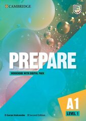 Prepare! Updated Edition Level 1 WB with Digital Pack - фото обкладинки книги