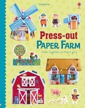Press-Out Paper Farm - фото обкладинки книги