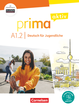 Prima aktiv A1/2 Kursbuch inkl. PagePlayer App + interaktiven bungen - фото книги