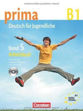 Prima-Deutsch fur Jugendliche 5 (B1). Arbeitsbuch+CD - фото книги