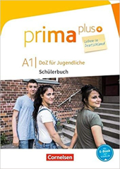 Prima plus A1. Schlerbuch mit MP3-Download - фото обкладинки книги
