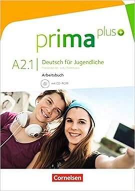 Prima plus A2/1. Arbeitsbuch mit CD-ROM (+аудіодиск) - фото книги
