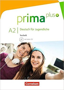 Prima plus A2. Testheft mit Audio-CD (тестові завдання + аудідиск) - фото книги
