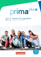 Prima plus B1. Schlerbuch - фото обкладинки книги