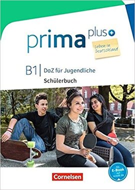 Prima plus B1. Schlerbuch mit MP3-Download - фото книги
