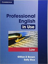 Professional English in Use Law - фото обкладинки книги
