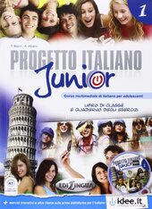 Progetto Italiano Junior 1. Libro & Quaderno + CD audio - фото обкладинки книги