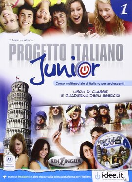 Progetto Italiano Junior 1. Libro & Quaderno + CD audio - фото книги