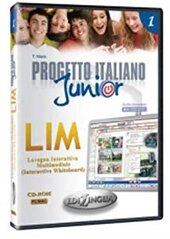 Progetto Italiano Junior 1. LIM software whiteboard (програма для інтерактивної білої дошки) - фото обкладинки книги
