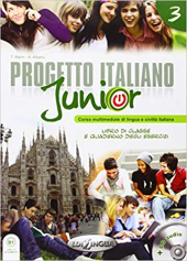 Progetto Italiano Junior 3. Libro & Quaderno + CD audio - фото обкладинки книги