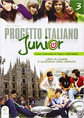 Progetto Italiano Junior 3. Libro & Quaderno + CD audio - фото книги