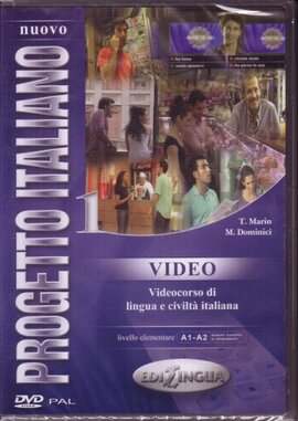Progetto Italiano Nuovo 1 (A1-A2). Video (відеокурс до підручника) - фото книги