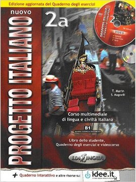 Progetto Italiano Nuovo 2A. Libro&Quaderno + CD Audio (підручник+робочий зошит+аудіодиск) - фото книги