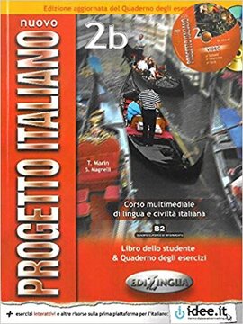 Progetto Italiano Nuovo 2В. Libro&Quaderno + CD Audio + CD-ROM (підручник+робочий зошит+аудіодиски) - фото книги