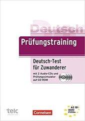 Prufungstraining DaF: Deutsch-Test fur Zuwanderer Ubungsbuch mit CD und CD-ROM A2-B1 - фото обкладинки книги