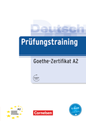 Prufungstraining DaF: Goethe-Zertifikat A2 als E-Book mit Audios online - фото обкладинки книги