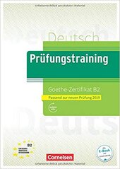 Prufungstraining DaF: Goethe-Zertifikat B2 2019 - Ubungsbuch + Losungen - фото обкладинки книги
