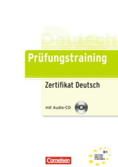 Prufungstraining Zertifikat Deutsch B1 mit CD 2019 - фото обкладинки книги