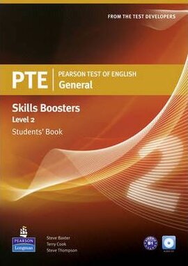 PTE Test of English General Skills Booster 2 Student Book+CD (підручник) - фото книги