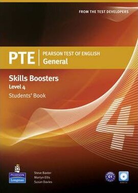 PTE Test of English General Skills Booster 4 Student Book+CD (підручник) - фото книги