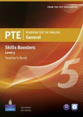PTE Test of English General Skills Booster 5 Teacher's Book+CD (книга вчителя) - фото обкладинки книги