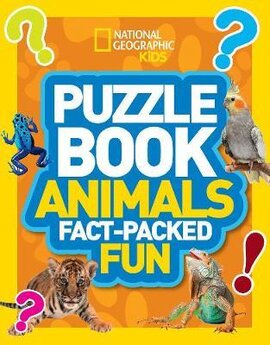 Puzzle Book Animals : Brain-Tickling Quizzes, Sudokus, Crosswords and Wordsearches - фото книги