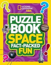 Puzzle Book Space : Brain-Tickling Quizzes, Sudokus, Crosswords and Wordsearches - фото обкладинки книги
