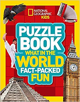Puzzle Book What in the World : Brain-Tickling Quizzes, Sudokus, Crosswords and Wordsearches - фото книги