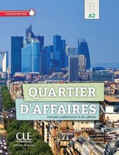 Quartier d'affaires A2 Livre de l'eleve + DVD-Rom - фото обкладинки книги