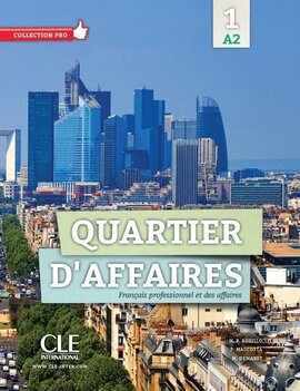 Quartier d'affaires A2 Livre de l'eleve + DVD-Rom - фото книги