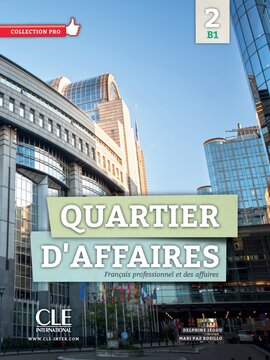 Quartier d'affaires B1 Livre de l'eleve + DVD-Rom - фото книги