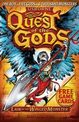 Quest of the Gods. Book 4. Lair of the Winged Monster - фото книги