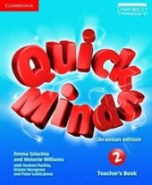 Quick Minds (Ukrainian edition) 2 Teacher's Book - фото обкладинки книги