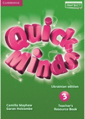 Quick Minds (Ukrainian edition) НУШ 3 Teacher's Resource Book - фото обкладинки книги