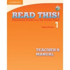 Read This! 1 Teacher's Manual + CD - фото книги