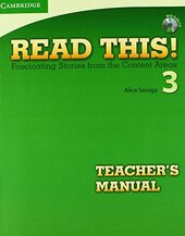 Read This! 3 Teacher's Manual + CD - фото обкладинки книги